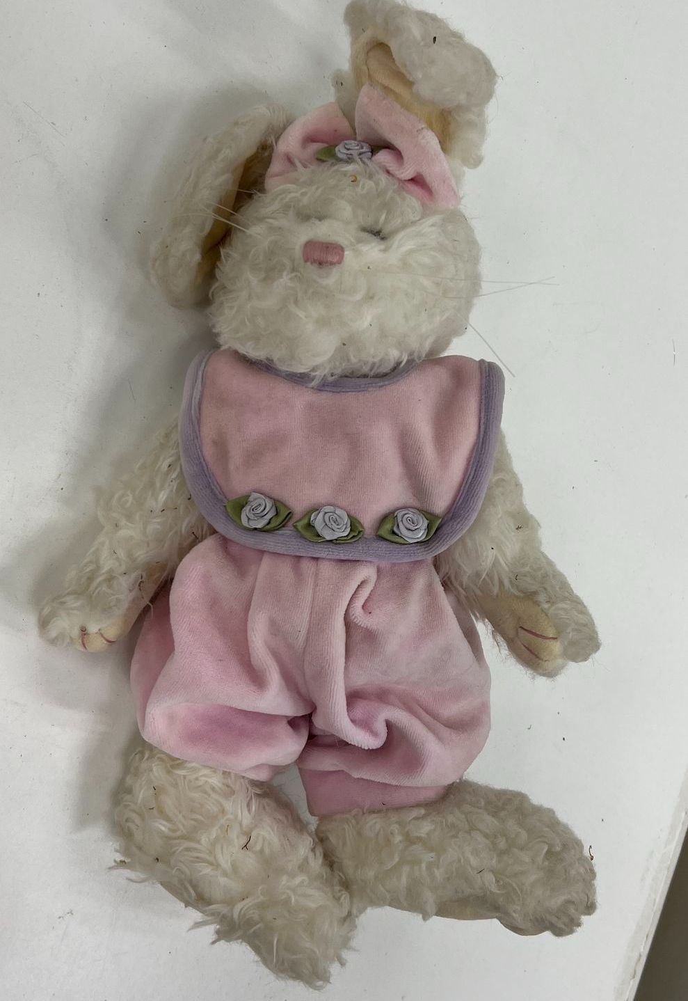 Vintage Boyds Bears Bunnies Lot 7 Plush Rabbit Figures Collectible Stuffed