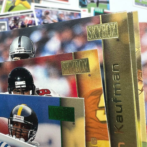 Jack Lambert & Jim Plunkett 150+ NFL Football Card Lot Vintage & Modern Topps UD