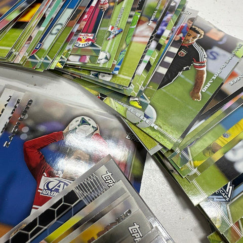 Soccer Card Lot 2010s Topps MLS Approximately 100 Cards See Photos