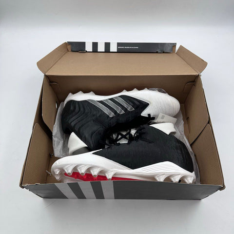 Adidas Filthyquick MD Football Cleats Black White Red Men's Size 15 NWT