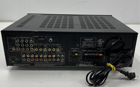 Onkyo HT-R340 5.1 Channel AV Home Theater Receiver Head Unit - Powers On