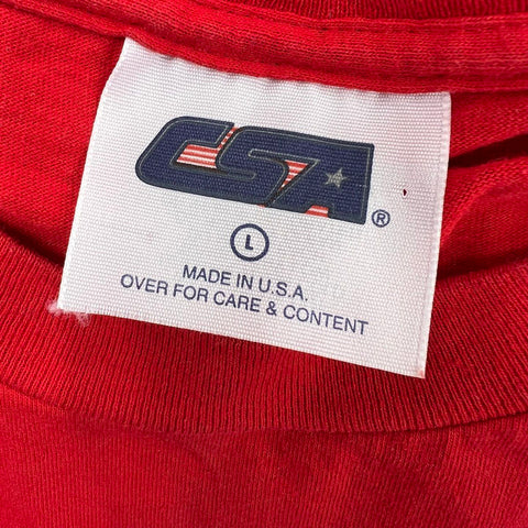 Vintage 1999 Kansas City Chiefs NFL T-Shirt Double Stitch CSA USA Made Sz L