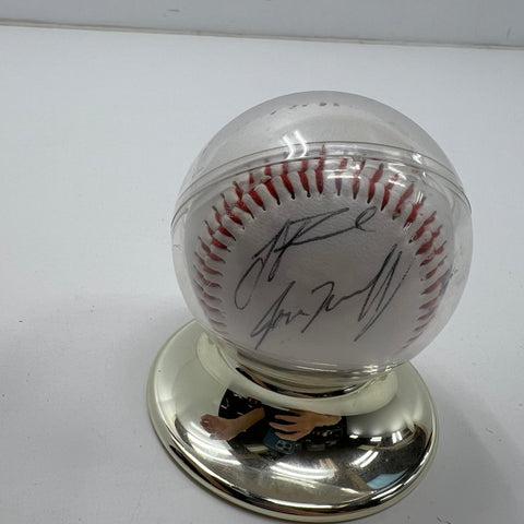 1993 KC Royals Gary Gaetti Jeff Cox Multi-Signed Team Autograph Baseball