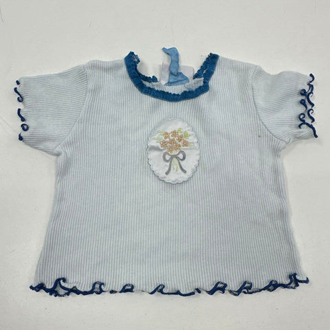 Vintage 90s Small Steps Baby Girls 7pc Clothing Lot Sleeper Romper Pants Tops