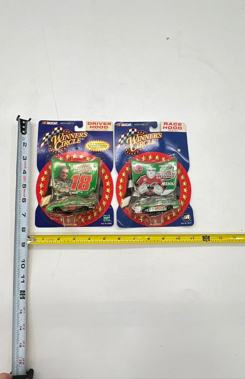 Winner's Circle NASCAR Diecast Bobby Labonte 18 Lot 2 Cars 1:64 Scale 2001 MOC