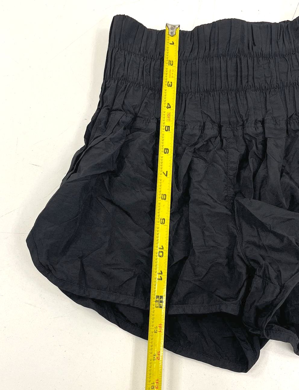 FP Movement Lot 2 The Way Home Smocked High Rise Lined Shorts Women's S XS