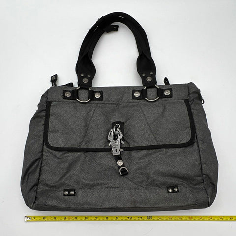 George Gina & Lucy Grey Call Me Bag Large Shoulder Tote Carabiner