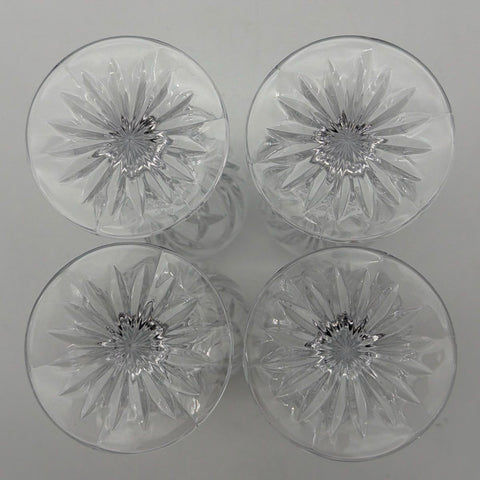 Marquis by Waterford Brookside Wine Glasses Set of 4 Clear Crystal 8.25 Inch