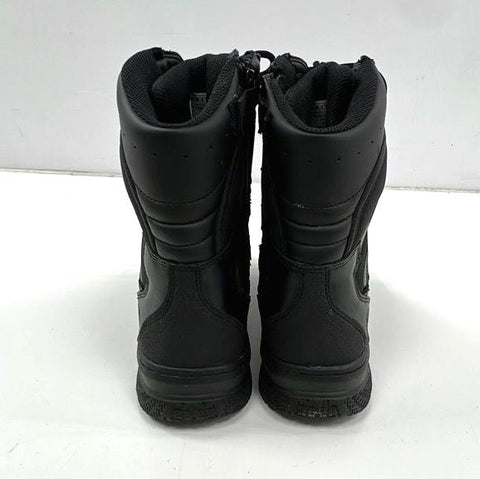 Original S.W.A.T. Force 8" Side Zip Black Tactical Duty Boots Men's Size 10