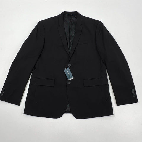 Perry Ellis Men's Black Stretch Core Blazer Suit Jacket NWT Sz 46 Reg
