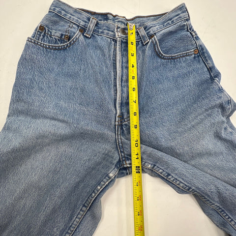Vintage 90s Levi's 501 Light Wash Blue High Rise Straight Jeans Women's 26