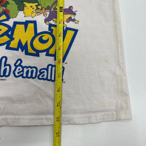 Vintage 1999 Pokemon Got Ya! T-Shirt Nintendo Licensed Gen 1 Sz Youth L