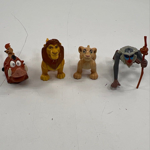 Disney Lion King Action Figure Lot Burger King Toys 1994 Vintage 4 Figures
