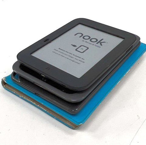 Barnes & Noble Nook Lot of 4 E-Readers Tablet Simple Touch For Parts/Repair