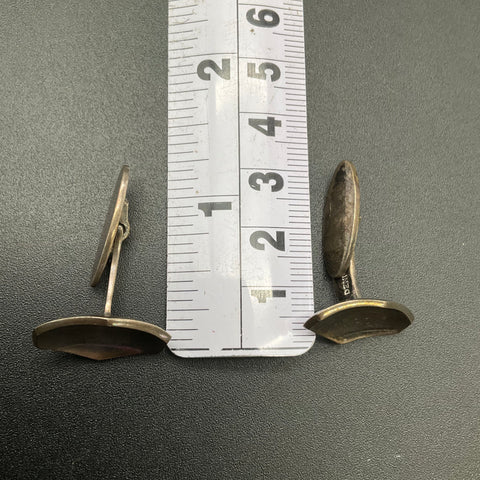 Vintage RL Denmark Sterling Silver 925 Mid Century Modern MCM Cufflinks 11.5g