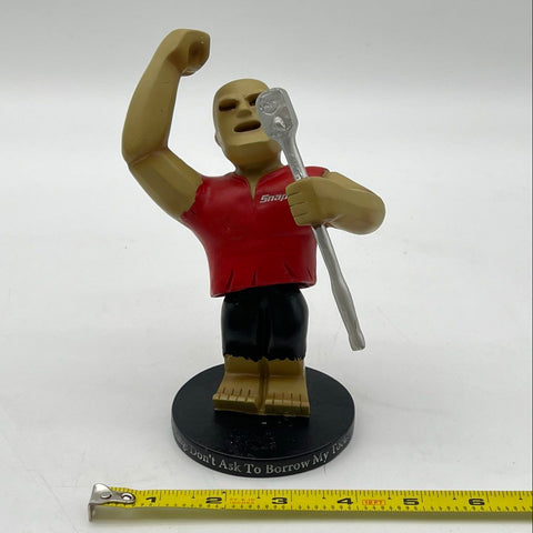 Snap-on Tools Bobblehead Figure Don't Ask To Borrow My Tools 7 Inch Loose