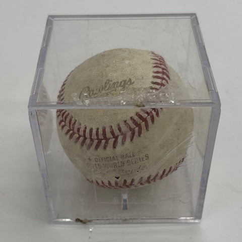 MLB Baseball Lot Rawlings 2015 World Series Souvenir Balls 3 Pieces
