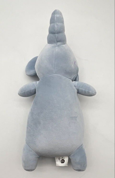 Pillowfort Elephant Baby Weighted Stuffed Animal Plush Blue 16 Inch 1.5 Lbs