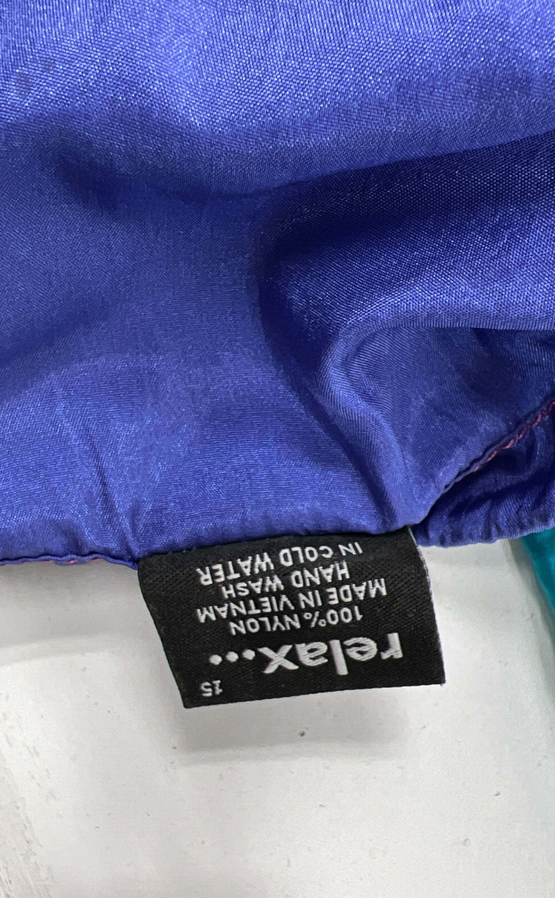 ENO Blue Purple 100% Nylon Packable Hammock w Stuff Sack 98"x72" Camping