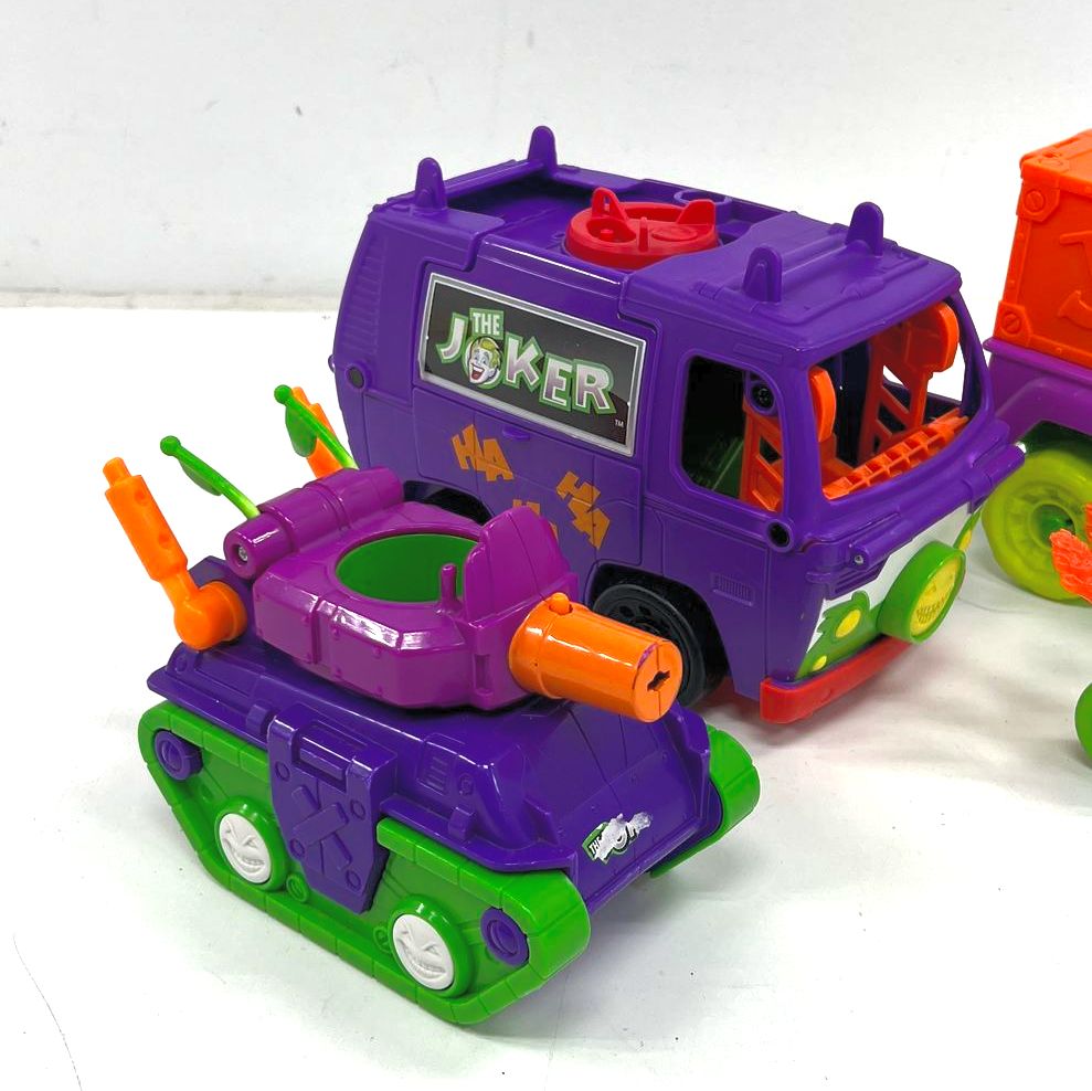 Fisher Price Imaginext DC Joker Laff Factory Lot Batman Spider-Man Figures