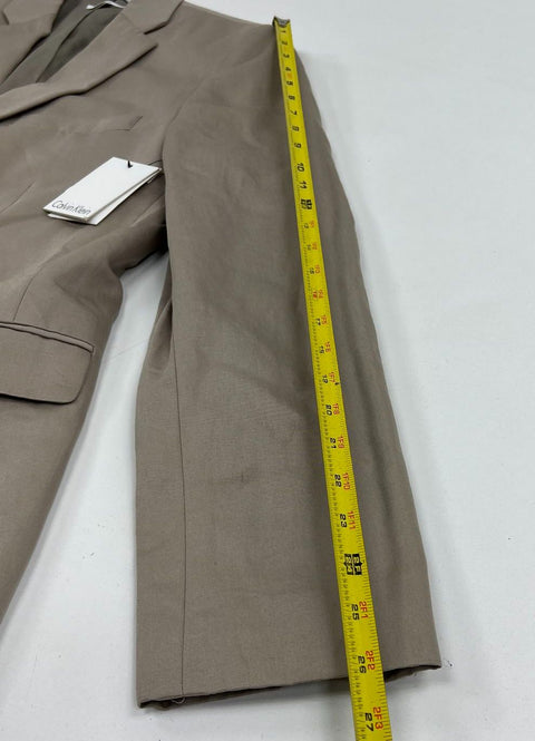 NWT Calvin Klein BODY Tan Slim Fit Blazer Sport Coat Jacket Men's Size M