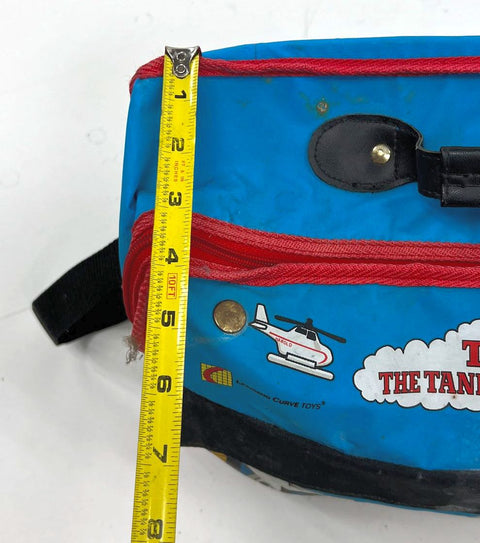 Vintage 1997 Thomas The Tank Engine Wooden Railway Carrying Case Track Lot