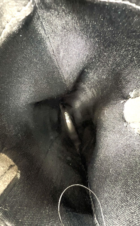 Diba 172602 Black Faux Suede Knee High Riding Boots Women's Size 8M NWT