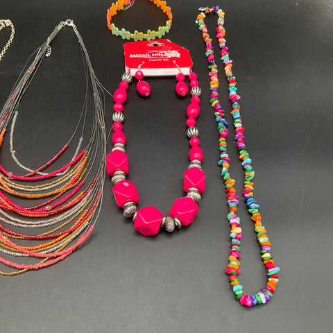 Rachael Rose Boho Fashion Jewelry Lot 10 Necklaces Pendants Bracelet Earrings