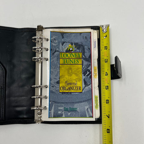 1995 Looney Tunes Personal Organizer Bugs Bunny Marvin The Martian Vintage