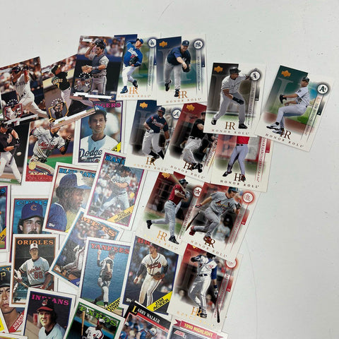 Derek Jeter Rookie + 100+ Card Lot 1980s-90s Topps Upper Deck MLB Baseball