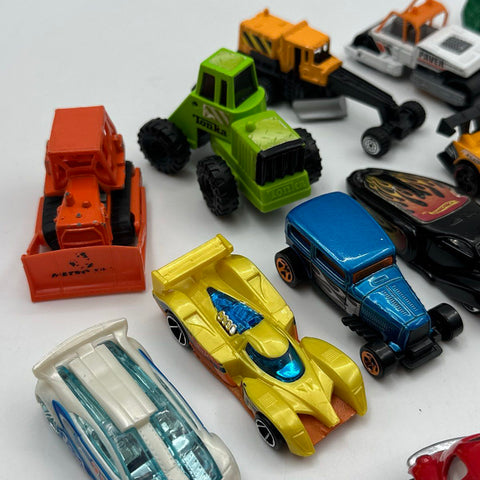 Hot Wheels Diecast Vehicle Lot Approximately 45 Cars NASCAR Tonka Matchbox