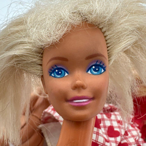 Barbie Mattel Doll Lot Vintage 1980s 1990s 4 Pieces Mixed Blonde Redhead