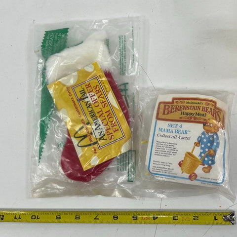 Vintage McDonald's Happy Meal Toy Lot 80s 90s McNuggets American Tail Sealed