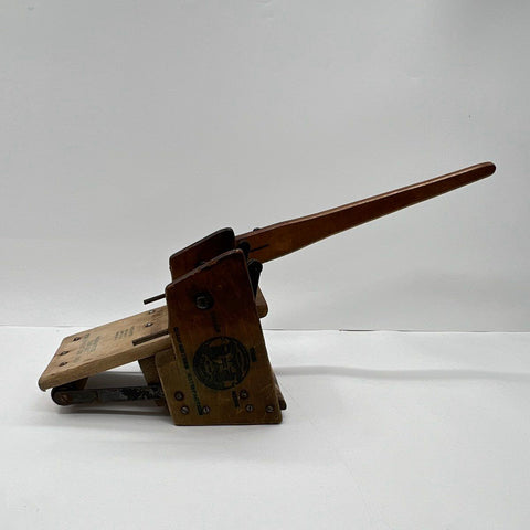 Antique White Mop Wringer Co Wood Cast Iron No 2 Mop Wringer Early 1900s