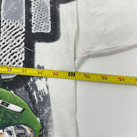 Y2K Dale Earnhardt Jr 88 Nascar AOP T-Shirt Chase Authentics AMP Energy Sz 2XL