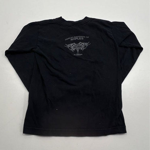 Harley Davidson Streetwise Motorcycle Black Long Sleeve Shirt - Size XS (2-4)