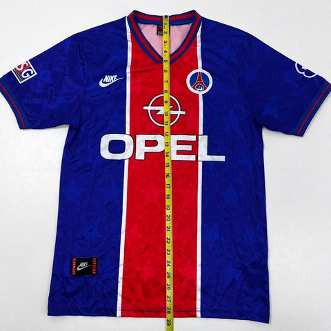 Nike PSG Paris Saint-Germain Opel Jersey Karchaoui 7 Retro 90s Style Sz M