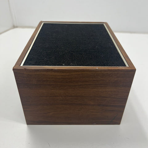Vintage Hitachi Bookshelf Speaker Single 8 Ohm Woodgrain Hi-Fi Stereo Japan