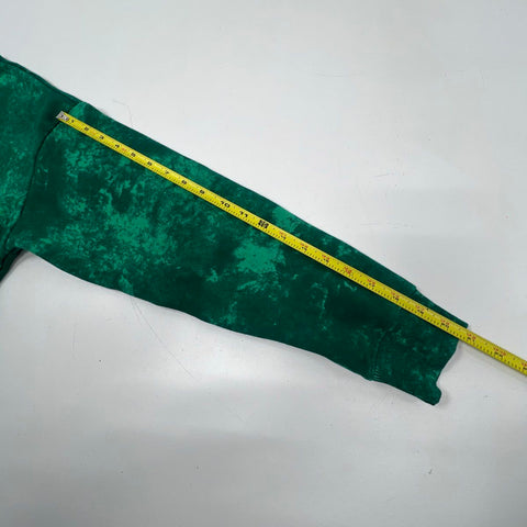 NWT Guess x Brandalised Oleen Green Banksy Cropped Sweatshirt Womens S