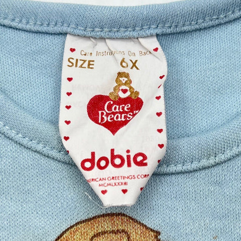 Vintage 1983 Care Bears Dobie T-Shirt & Sweatshirt Lot Single Stitch Sz 6X 5