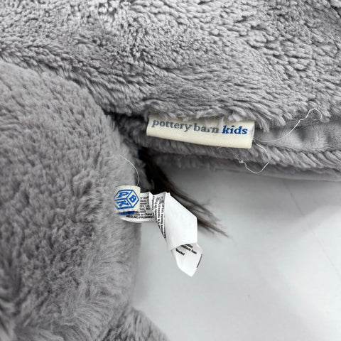 Pottery Barn Kids Plush Elephant & Matching Blanket Set Grey 2 Pieces