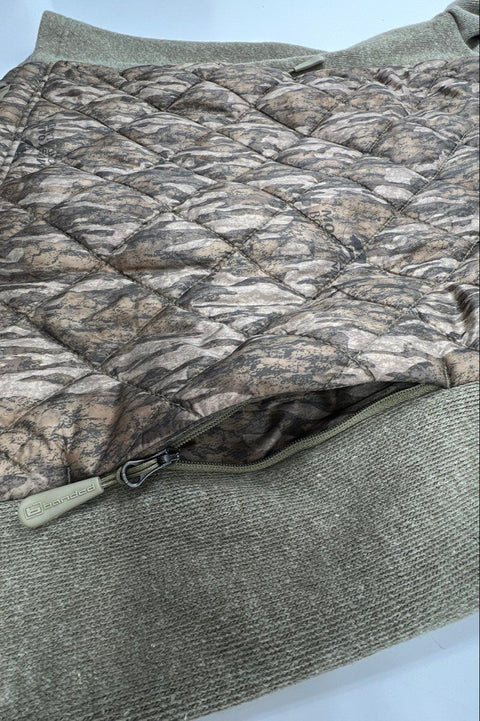 Banded Women's Kinetic Hybrid Hoodie Mossy Oak Bottomland Camo Insulated NWT L