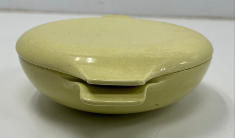 Speckled Ceramic Casserole Dish With Lid 13" Mid-Century Modern