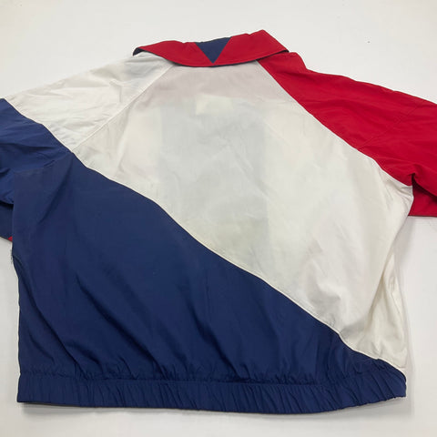 Vintage 90s Jammin LA Clippers NBA Colorblock Windbreaker Jacket Men's 2X