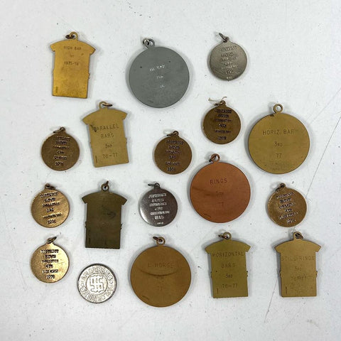 Vintage 1970s Millard Invitational HSAA Track Gymnastics 20pc Medal Lot