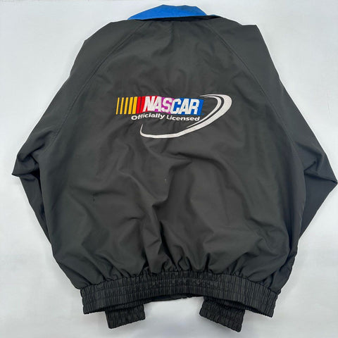 Vintage 90s NASCAR NAPA Batteries Embroidered Racing Jacket Sz XL