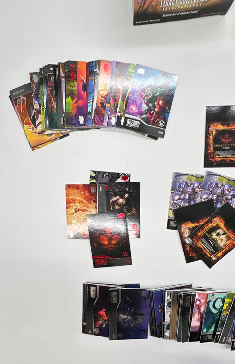 Blizzard Legacy Collection Upper Deck & League of Legends Card Lot See Photos
