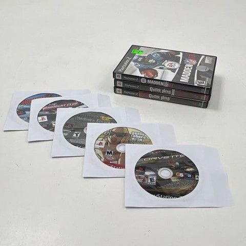 Guitar Hero GTA San Andreas 8 PS2 Game Lot Sony PlayStation 2 2000s