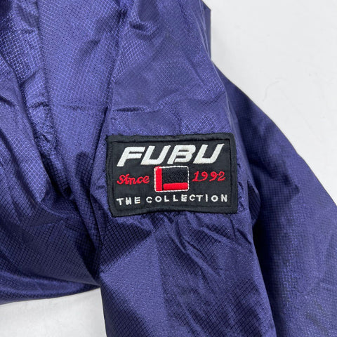 Vintage 90s FUBU International Ripstop Pullover Windbreaker Jacket Sz XL