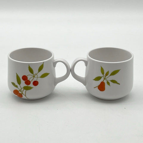 Noritake Berries 'N Such Progression China 14pc Set Mugs Plates Saucers Vintage